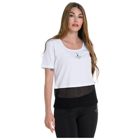 Target Γυναικεία κοντομάνικη μπλούζα Single Jersey & Mesh ''Cherry''